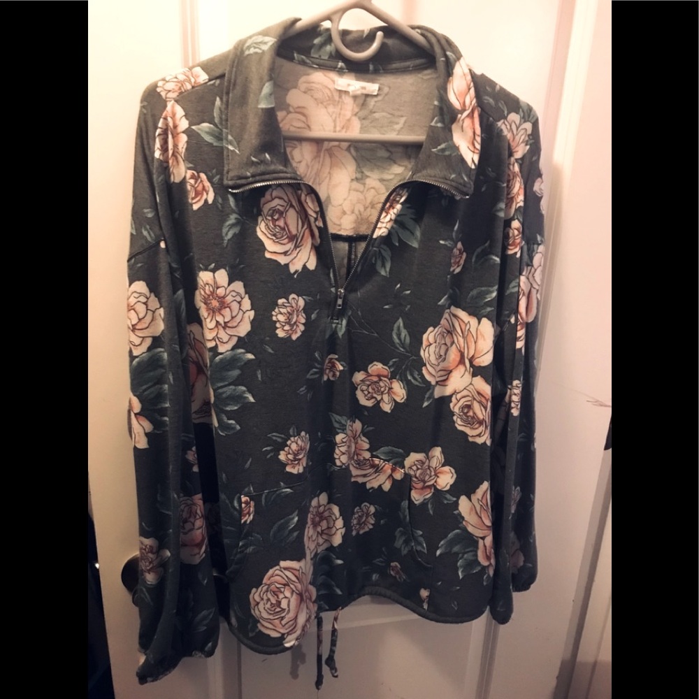 Maurices Flower Print Pullover